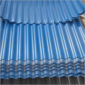 Blue Profile Coated Sheet Length: Customize Foot (Ft)