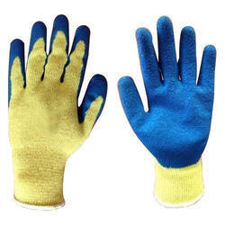 Orange Nitrile Hand Gloves