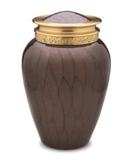 Adult Blessing Bronze Urn New