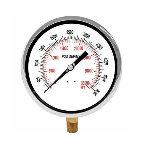 White Ss Pressure Gauges