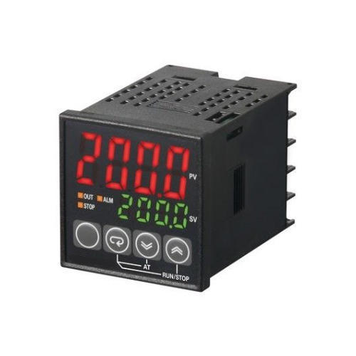 Digital Temperature Controller - Stainless Steel, 96x96x140 mm , Square Shape, Black Finish