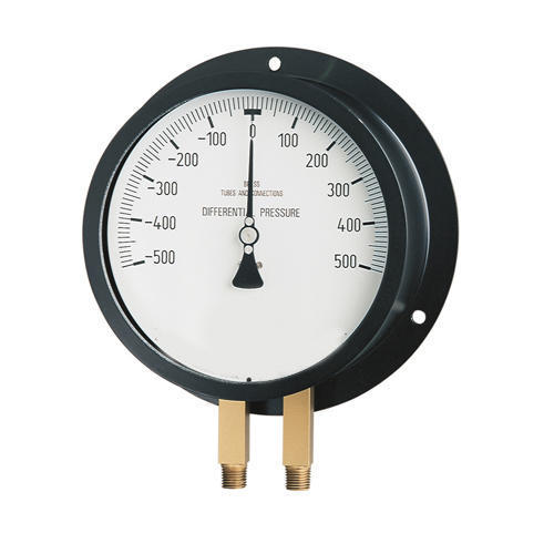 Black Differential Pressure Gauge