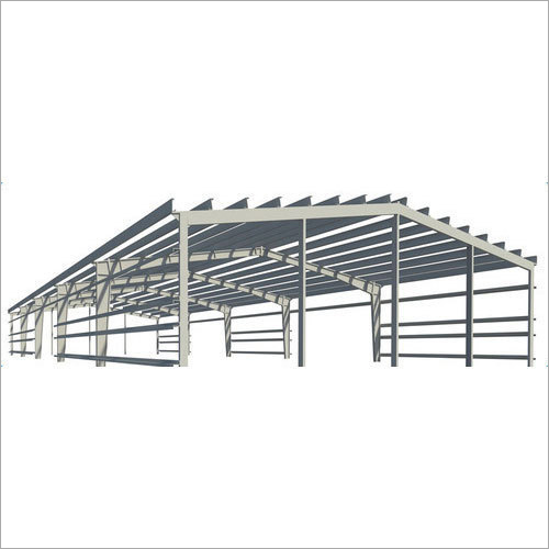 Grey Prefabricated Steel Structure Building