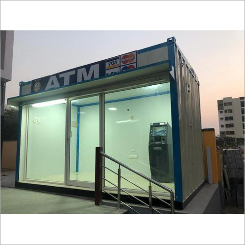 Prefabricated Portable Atm Cabin Roof Material: Aluminum Sheet