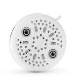 Multi Flo 5 Inch Round ABS Shower Head