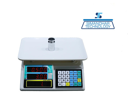 Digital Price Computing Weighing Scale 60 Kg x 5 Gm