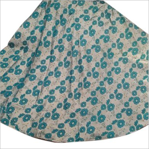 White-Blue And Also Available In Multicolor Girls Printed Skirt
