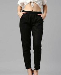 Women Solid Pencil Pants