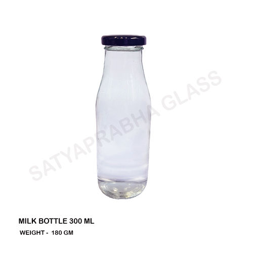 300 ml Milk Glass Bottle