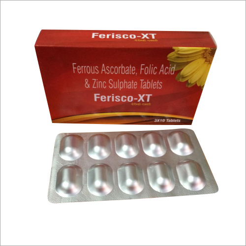 Ferrous Ascorbate Folic Acid And Zinc Sulphate Tablets General Medicines