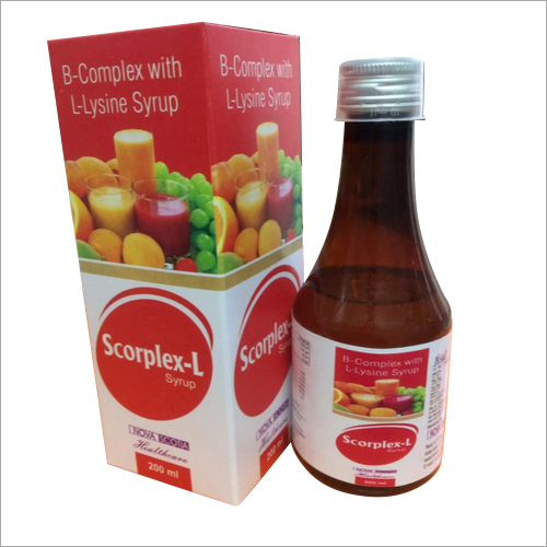 B Complex With L Lysine Syrup General Medicines