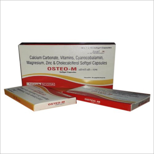 Calcium Carbonate Vitamins Cyanocobalamin Magnesium Zinc Softgel Capsules General Medicines