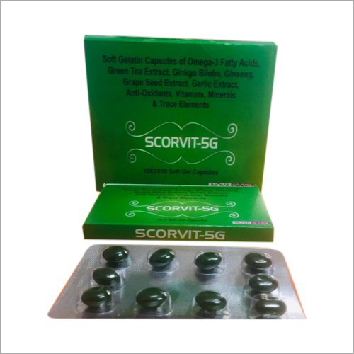 Soft Gelatin Anti Oxidants Vitamins Minerals Capsules General Medicines