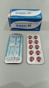 Serratiopeptidase 20 mg
