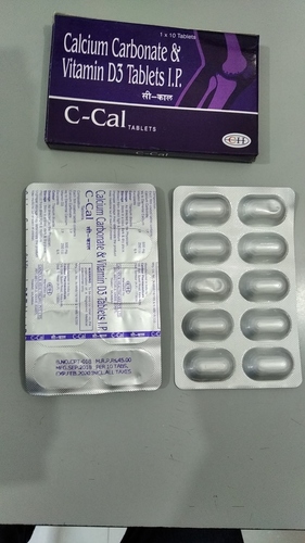 Calcium Carbonate 500 mg + Vitamin D3 125 mg