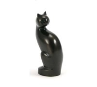 Enamel Antique Bronze Cat- New