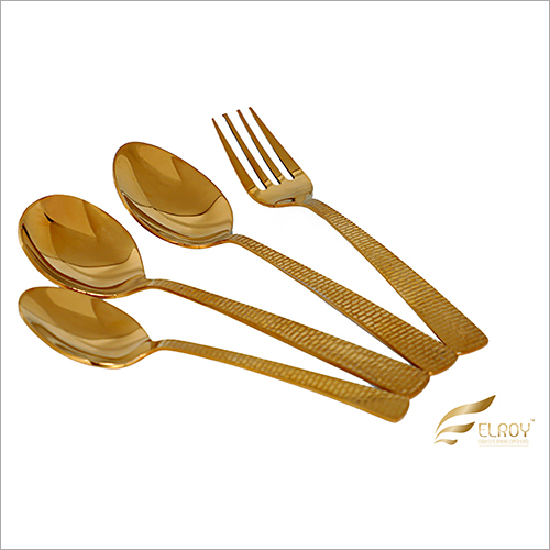 Disco Gold Cutlery Set