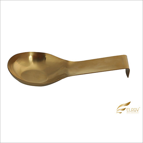 Golden Ladle Rest Small Gold Cutlery Set