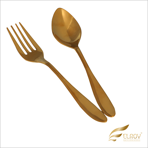 Neckless Gold Cutlery Set