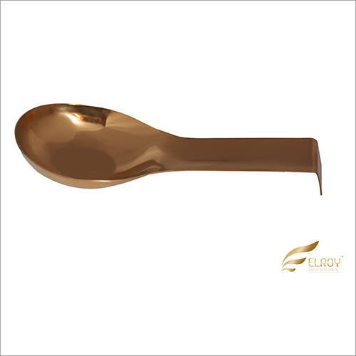 Ladle Rest Small Rose Gold Cutlery Set