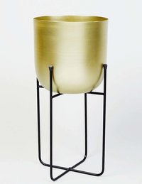 Rose Gold Iron Garden Planter