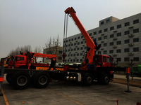 Qys-8iv 5 Telescopic Boomed 8 Tons Hydraulic Loader Crane