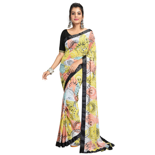 Printed Georgette Sarees