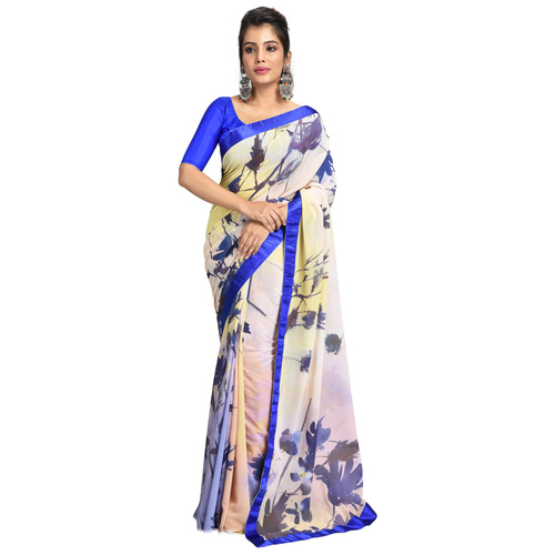 Indian Digital Synthetic Sarees