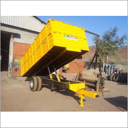 Four Wheel Twin Type Tractor Trailer