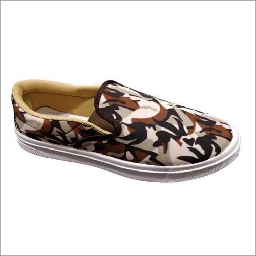 Mens Canvas Loafer Shoes.
