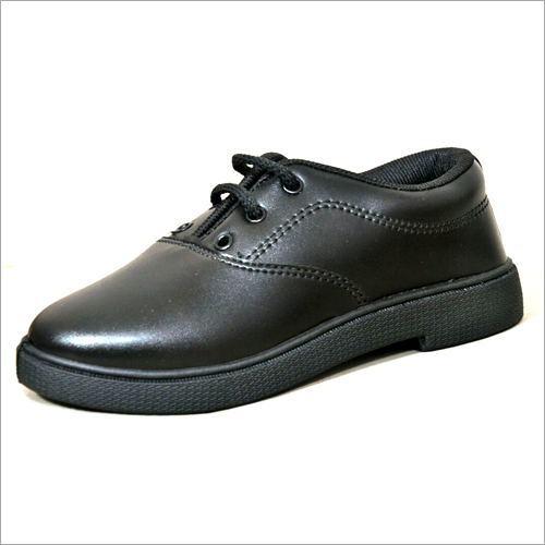 Derby Black School Shoes