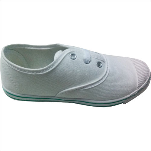 Canvas school clearance shoes white