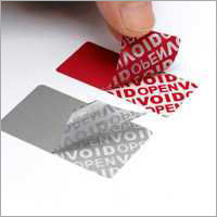 Adhesive Sticker Tamper Evident Label