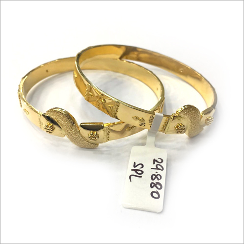 Ladies Gold Bangles