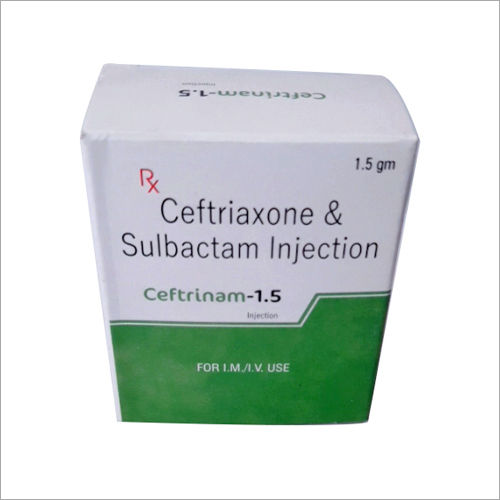 1.5 gm Ceftriaxone And Sulbactam Injection