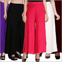 Available In Multicolor Ladies Plain Palazzo Pant