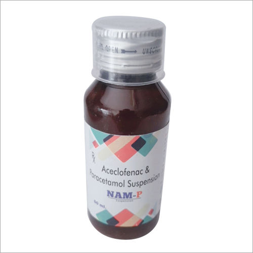 60 ml Aceclofenac And Paracetamol Suspension