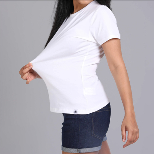 Wine And Also Available In Multicolor Ladies Sports T Shirt