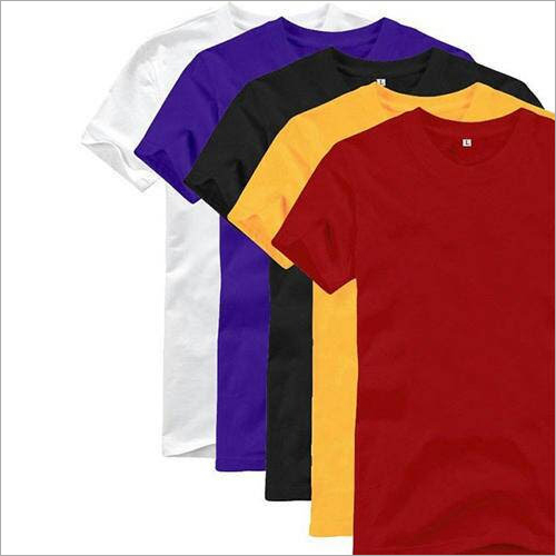 Mens Cotton Plain T-Shirts