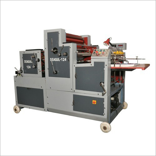 Two Color Satellite Model Non Woven Bag Printing Machine