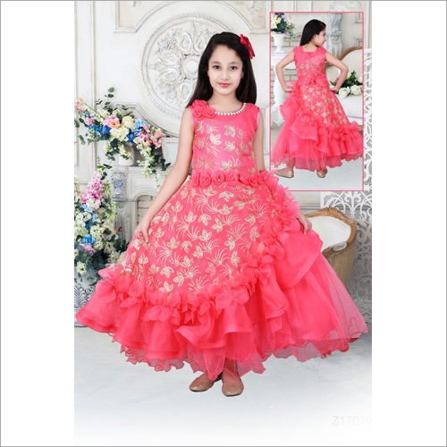 Silk Girls Gown