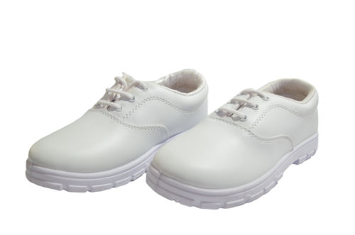 Winter White Boys School Shoes