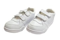 White Boys School Shoes - Design: Formal