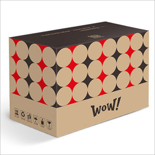 Brown Printed Carton Box