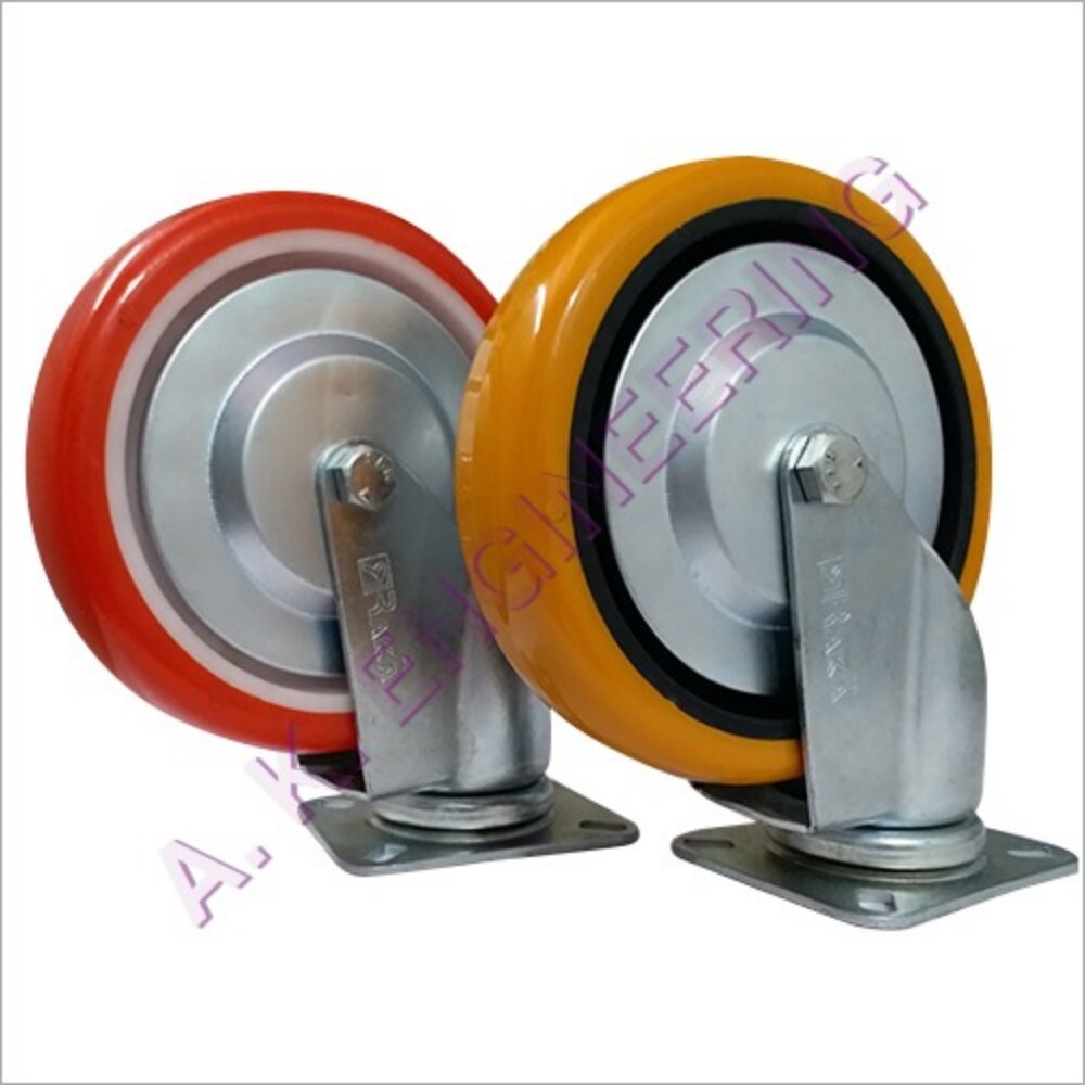 Industrial Trolley Caster Wheel - Wheel Size: 125Mm