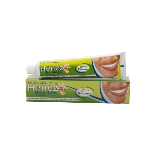 Herbal Gel Toothpaste