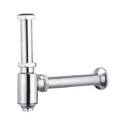 Bottle Trap - Aluminum, 32 mm Size, Round Shape | Features Adjustable Height and Removable Cover for Easy Cleaning