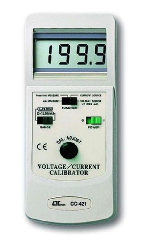 VOLTAGE CURRENT Calibrator CC-421 LUTRON