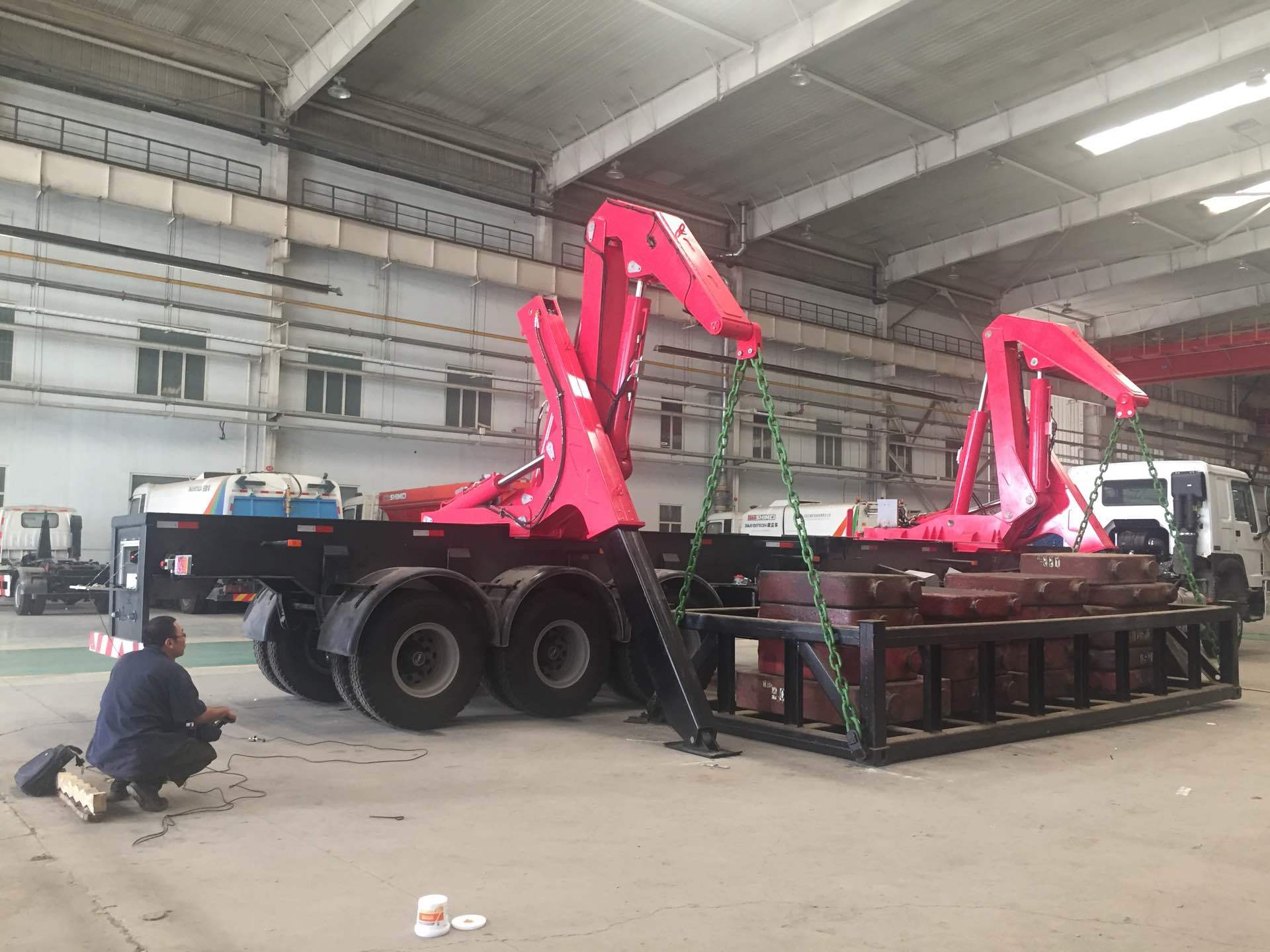 Container Lifting Side Crane