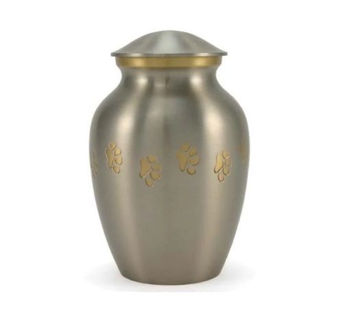 Classic Paws Pewter Pet Urn Small